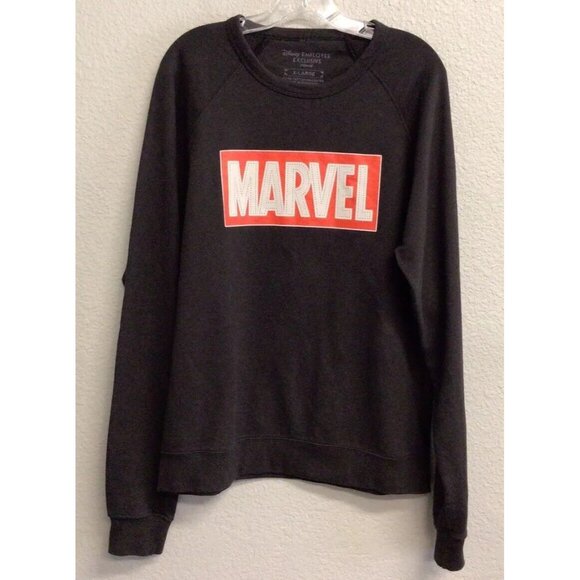 Disney Employee Exclusive Sweatshirt Shirt Marvel Size XL Gray - Picture 1 of 6
